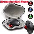 Missgoal – souris Laser verticale sans fil 2.4 ghz 1600DPI avec étui de protection rigide pour