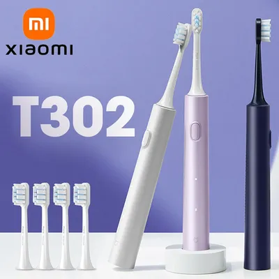XIAOMI MIJIA-Brosse à Dents Électrique Sonique T302 Charge USB Rechargeable pour Adulte Étanche