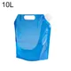 Sac de stockage d'eau 10l sac à eau de Camping conteneur d'eau pliable seau d'eau de voyage