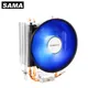 SAMA 2 Caloducs 95W TDP CPU Refroidisseur PC Radiateur Tranquille pour Intel LGA 1700 2011 1200 1150