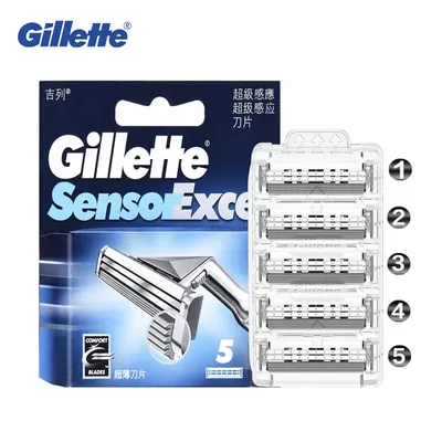 Gillette – lames de rasoir Double couche pour hommes capteur Excel et VECTOR 3
