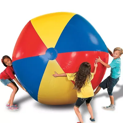 Ballon de plage en PVC épaissi pour enfants et adultes volley-ball aquatique ballon de jeu de