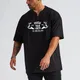 T-shirt de fitness en coton à col en V pour hommes chemise de musculation d'été hip hop vêtements