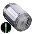 Tête de buse économiseur d'eau LED robinet de douche de cuisine 15mm