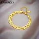 LAMENGLY-Bracelet en Acier Inoxydable à 3 Niveaux pour Femme Bijoux Fantaisie Cadeau Nouvelle