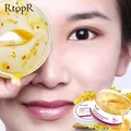 Masque pour les yeux à la mangue à l'osmanthus doré brillant nourrissant anti-poches traitement