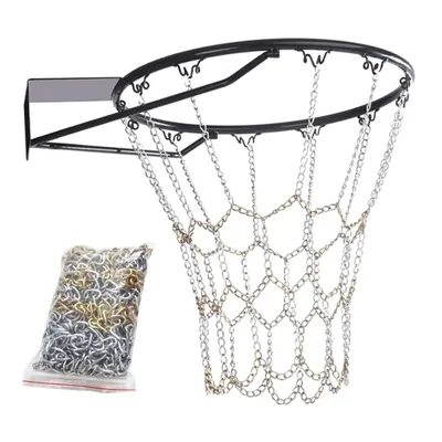 JONet-Filet de Basket-Ball en Acier Galvanisé Cible Durable pour l'Extérieur dehors Classique
