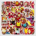 Autocollants Disney Marvel Avengers Iron Man décalcomanies graffiti jouets amusants pour enfants