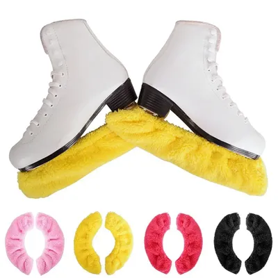 45% de réduction offre spéciale Couvre-chaussures de patinage artistique unisexe velours