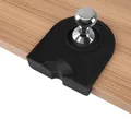 M2EE Non-Slip Corner Tamping Pad Food Grade Silicone Espresso Tamping Pad Coffee Tamper Mat Black