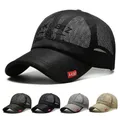 Summer Full Mesh Baseball Cap Quick Dry Cooling Sun Protection Snapback Hat Breathable Mesh Sun Hat