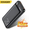 Essager-Batterie Externe Portable de 20000 mAh Chargeur Rapide de 20W 20000 mAh PD pour iPhone