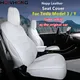 Housse de siège de voiture pour Tesla modèle 3 Y couverture en cuir Nappa Style Surround complet