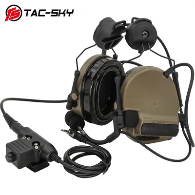 TAC-SKY COMTAC Réduction du bruit 514up DulMédiateur set COMTAC III Protection auditive Airsoft Tir