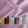 Tissu en coton uni pour doublure de robe matériau naturel qualité 1 m x 1.4 m