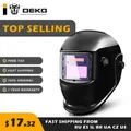 DEKO-Masque de soudage à assombrissement automatique DKMZ350 MIG MMA TIG casque de soudage