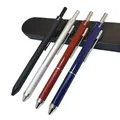 Stylos à bille en métal multicolores 4 en 1 stylo à bille 3 couleurs 1 crayon automatique pour