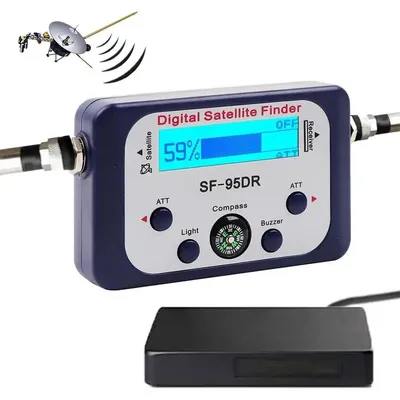 Digital Satellite Finder Digital Sat Meter For Repoint Digital Sat Receiver With LCD Display And