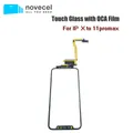 NOVECEL Long Flex Cable No Welding Touch Screen + OCA Glue Pour iPhone 11 pro X Xsmax Digitizer