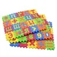 Tapis alphabet russe pour bébés et enfants symbole du chiffre R puzzle en mousse de sol