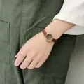 Montres rétro Roma exquises pour femmes petites montres-bracelets cuir vintage montre habillée
