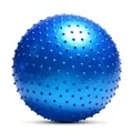 Balles de Yoga 55cm sport Fitness équilibre exercice Pilates Massage barbelé