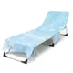 Housse Chaise salon teinture couleur bonbon poches latérales cravates serviette bain plage H7JB