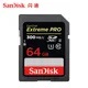 SanDisk Extreme Pro Carte SD 32 Go 64 Go 128 Go SDHC irritation 10 Max Vitesse de lecture 300 UHS-II