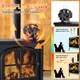 Mini ventilateur de cheminée noir à 6 lames brûleur à bois Ecofan silencieux Distribution de