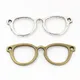 55x19mm 10 pièces Antique argent plaqué Bronze plaqué lunettes fait main pendentif à breloques: