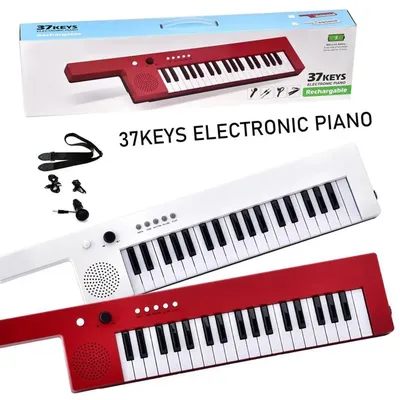 Piano électronique portable pour enfants avec sangle clavier orgue musical stéréo aste