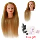 Mannequins de cheveux dorés de 24 "/Long | Pour la vente et la coiffure coiffe et coiffe avec