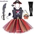 Costumes de Pirate pour filles déguisement fantaisie pour enfants vêtements de Cosplay Costume de