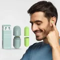 Oreillettes de sommeil en mousse anti-bruit 2 pièces bouchons d'oreille en éponge pour dormir