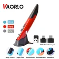 VAORLO-Souris sans fil 2.4G 1600 ug I 4 touches stylet vertical créatif en forme de stylo