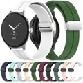 Magnetic Buckle Sports Silicone Strap For Google Pixel Watch Band Pixel Watch Active Bracelet Soft