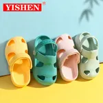 YISHEN-Sandales d'été pour enfants pantoufles pour bébés chaussures à trous pour enfants
