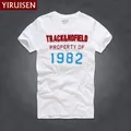 YIRUISEN-T-shirt manches courtes homme estival et à la mode de style New York blanc 2024