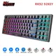 Clavier mécanique sans fil Bluetooth RK92 92 touches rvb Tri-Mode BT5.0/2.4G/USB pour Gamer