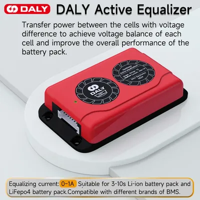 DALY-BMS Smart Active Balancer Batterie de stockage d'énergie Lifepo4 CANBUS BMS l'autorisation