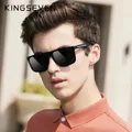 KINGSEVEN-Lunettes de soleil polarisées pour hommes lunettes à monture carrée lunettes de conduite