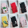 Coque arrière en silicone souple pour téléphone Apple étui mignon pour iPhone 5 S 5 S SE 6 6S 7 8