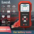 Lancol-Testeur de batterie de voiture test de batterie au lithium analyseur de batterie au plomb