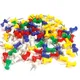 Punaises exécutives multicolores en plastique 100/200/300 pièces épingles fournitures scolaires