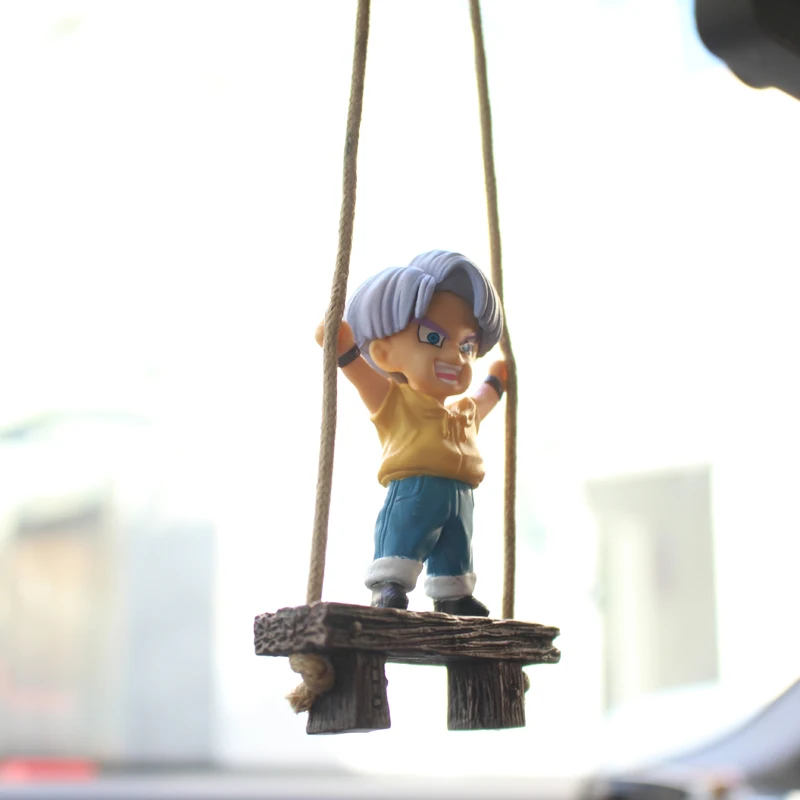 Modèle de personnage de dessin animé Swing, accessoires de voiture, ornements de rétroviseur automobile, cadeau d
