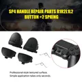 Boutons de rechange noirs pour Dualshock 4 boutons de rechange R1 L1 R2 L2 accessoires de jeu pour