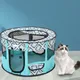 Grand parc pour animaux de compagnie cages pour chiens et chats tissu Oxford grill en maille