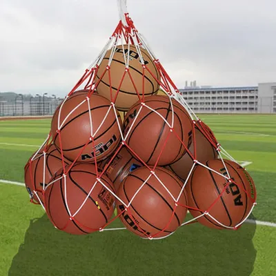 Filet de transport de balles sac de filet de sport en plein air équipement de sport Portable