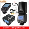 Godox-V1 V/s/N/S/F/O/P TTL HSS Flash pour appareil photo flash à tête ronde pour Nikon Sony