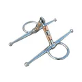 Embout de cheval en acier inoxydable embout de 13cm rouleau en cuivre embouts de joue complets